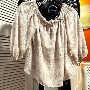 off the shoulder womens express blouse